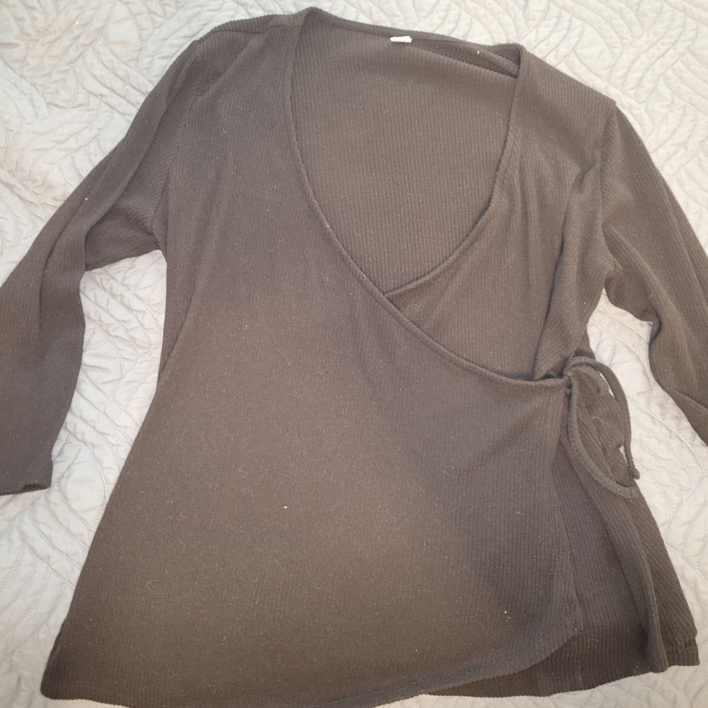 Long Sleeve Black Sweater